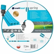 Шланг для капельного полива Cellfast Spring, перфорированный, 7,5 м