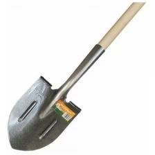 Лопата штыковая ЛД дачная рельс.сталь облегченная дамская с ребрами жесткости с черенком S518-13