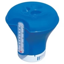 Дозатор плавающий с термометром, 18,5 см, цвета микс, 58209 Bestway Bestway 1228987 .