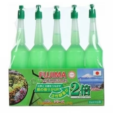 Удобрение Японское FUJIMA универсальное, для всех типов растений (укрепляющее), (10 бутылочек по 35мл)