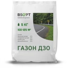 Семена газона "ДЗО (для залужения откосов и обочин дорог)", 5 кг