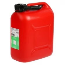 Канистра ГСМ Oktan CLASSIK, 20 л, пластиковая, красная./В упаковке шт: 1