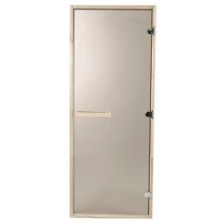 Дверь для бани и сауны "Классика", бронза, размер коробки 200 х 80 см, 6мм