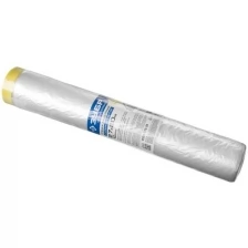 Пленка Зубр Профессионал 12250-270-20 защитная с клейкой лентой HDPE 10мкм 2,7х20м