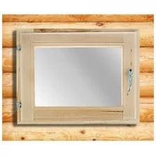Окно, 40×50см, двойное стекло, из липы