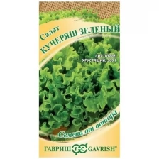 Семена Салат Кучеряш зеленый - Семена от автора 0,5 гр.