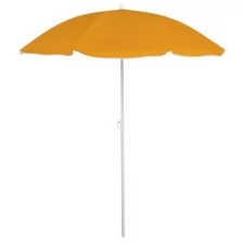 Зонт пляжный «Классика», d=160 cм, h=170 см, цвета микс