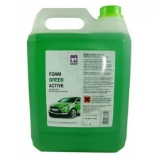Средство моющее Активная пена для бесконтактной мойки "Foam Green Active" зеленые хлопья канистра HOLEX 6кг HAS-7470
