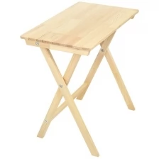 Стол складной малый KETT-UP PICNIC ECO, KU276, 56*35см, Н-58см, массив сосны, цвет натуральный