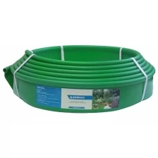 Пластиковый садовый бордюр ANMAKS Кантри зеленый, длина 10000 мм, высота 110 мм, арт. 82401-З