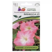 Семена цветов Петуния "Ванесса", F1, полуампельная, розовая, 5 шт