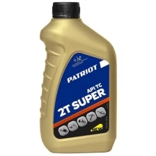 Масло моторное полусинтетическое Patriot Super Active 2T, 0,946 л