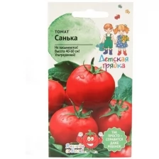 Томат Санька 0,1 г ДГ / семена томатов для посадки / помидор для открытого грунта / для балкона дома теплицы сада / овощей / черри балконные