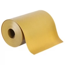 Лента бордюрная, 0.2 × 10 м, толщина 1.2 мм, пластиковая, жёлтая, Greengo