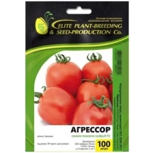 Элитные семена томата сливовидного для переработки Агрессор, в упаковке 100 шт.