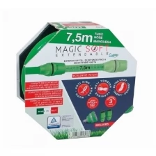 Растягивающийся шланг для полива IDROEASY Magic Soft Smart 5/8" до 7,5м