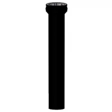 Дымоход Schiedel Permeter 25 Переходник топка (1000 мм) (⌀ 130/180 мм)(Черный цвет)