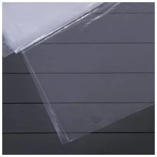 Плёнка полиэтиленовая, толщина 80 мкм, 3 × 10 м, рукав (1,5 м × 2), прозрачная, 1 сорт, Эконом 50 %