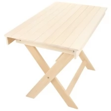 Стол KETT-UP ECO HOLIDAY 100*60см, KU322, раскладной, деревянный, без покрытия, цвет натуральный