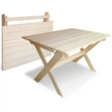 Стол садовый складной (1,2м) деревянный
