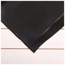 Плёнка полиэтиленовая, толщина 400 мкм, 3 x 5 м, полотно, чёрная