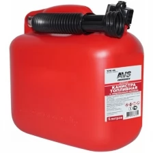 Канистра для бензина 5л., красная, AVS TPK-05
