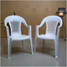 Садовые пластиковые кресла Венеция, Белый, 2 шт