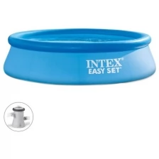INTEX Бассейн надувной Easy Set, 305 х 76 см, фильтр-насос, 28122NP INTEX