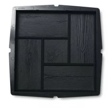 Форма для тротуарной плитки «Плита. Калифорния. Дерево», 30 × 30 × 3 см, Ф13014, 1 шт.