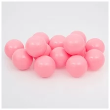 Набор шаров для сухого бассейна 500 шт, цвет: розовый